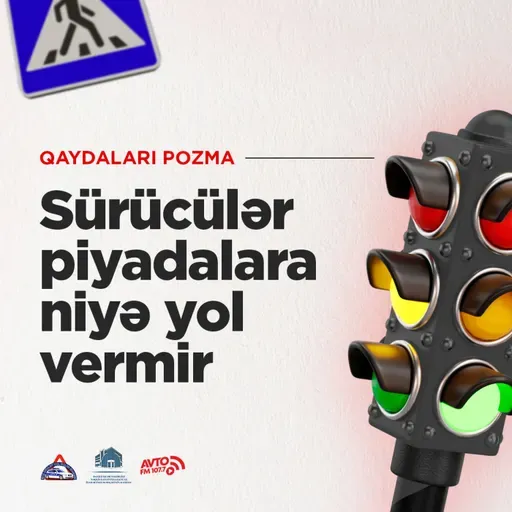 Sürücülər Piyadalara Niyə Yol Vermir I Qaydaları pozma