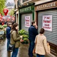 🚫 L’interdiction de travailler le 1er mai fait polémique en France - DELF A2 / B1 - Compréhension orale - French Intermediate level