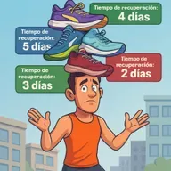 Tiempo de recuperación de las zapatillas