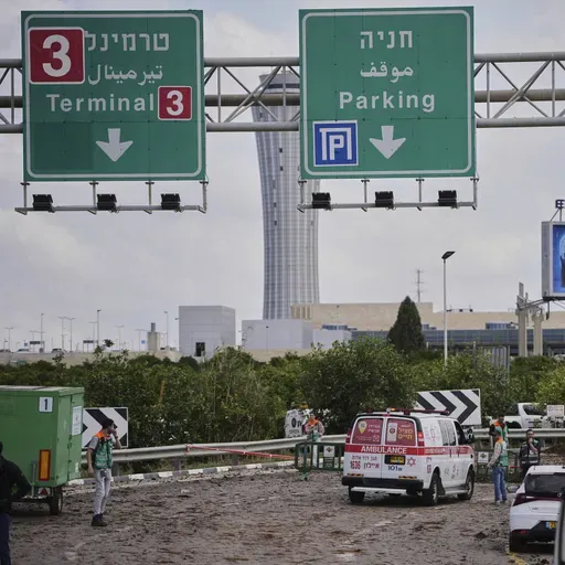 Israel vows forceful response after Houthi missile strikes near Ben Gurion airport