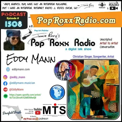 Eddy Mann (Christian Singer / Songwriter out of Melborne FL) | Pop Roxx Radio