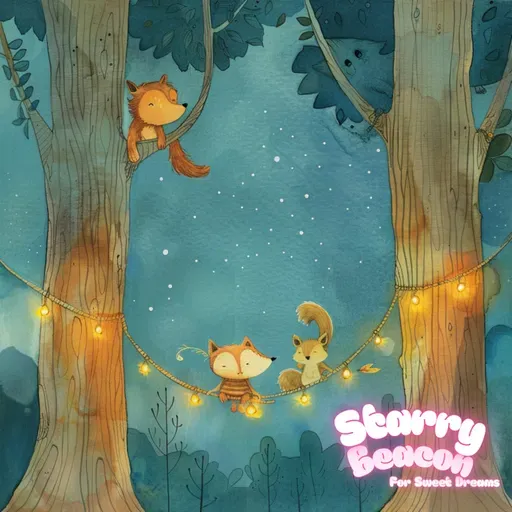 🌙 Cozy Bedtime Story — Zara Zipline Tries a Gentle Glide