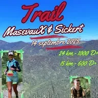 Trail N°2 - Masevaux Sickert le 14 septembre + eco trail