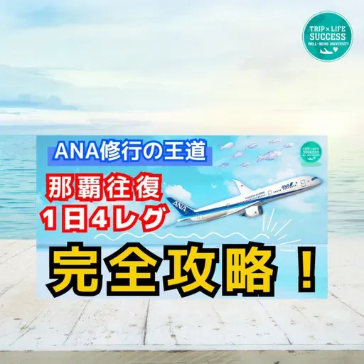 【2025年 最新】ANAのPP獲得で那覇往復！ルートからポイント完全解説！