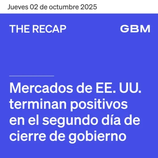 THE RECAP 02-10-25 | Mercados de EE. UU. terminan positivos en el segundo día de cierre de gobierno