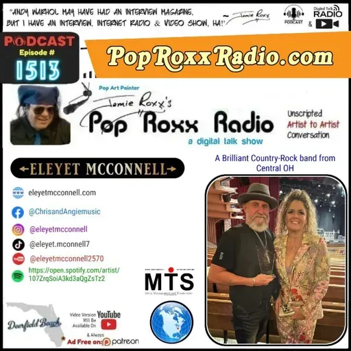 Eleyet McConnell (A Brilliant Country-Rock band from Central OH) | Pop Roxx Radio