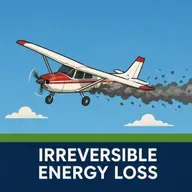 When the Airplane Can’t Climb, Understanding Irreversible Energy Loss