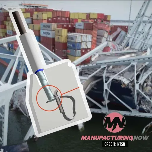 LISTEN: Baltimore Bridge Collapse Blamed on Single Loose Wire