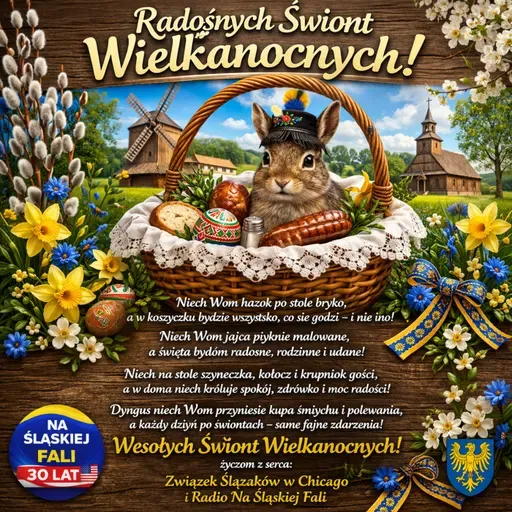 🐣🌿 Wielka Sobota na Śląskiej Fali – zapraszamy! 🌿🐣 4-4-26