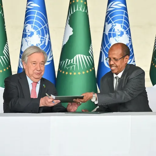 Katibu Mkuu Antonio Guterres aaga Muungano wa Afrika na kutoa tathmni ya ushirikiano wa UN-AU