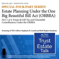 Estate & Gift Tax and Charitable Contributions Under the OBBBA