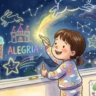 A menina que conversava com o céu