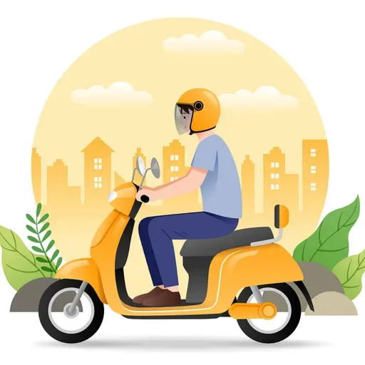 New motorbike apps find speed in China's small cities
