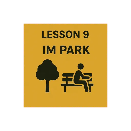 Lesson 9 | Im Park | At the Park | German A1 (Telugu)