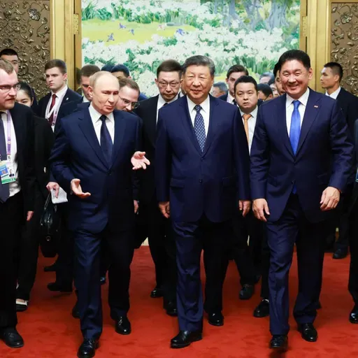 President Xi meets world leaders in Beijing, stresses common future