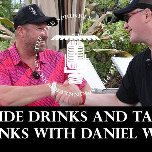 Poolside Drinks and talking Sprinks with Daniel Wake