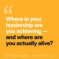 Achievement Is Not the Same as Fulfillment