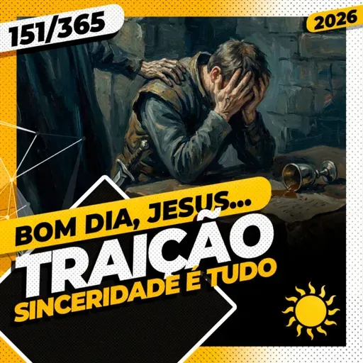 TRAIÇÃO: SINCERIDADE É TUDO - Bom dia, Jesus! 151/365 (2026)