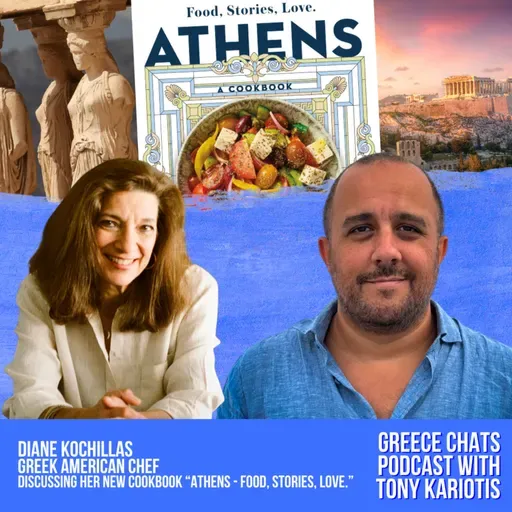 77. Diane Kochilas - Chef - Author of 'ATHENS: Food, Stories, Love' Cookbook.