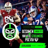 El resumen de la NFL Semana 11 + Waivers y Streamers + Previa TNF