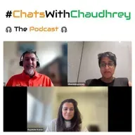 🎧 #ChatsWithChaudhrey 𝐭𝐡𝐞 𝐏𝐨𝐝𝐜𝐚𝐬𝐭 S6E04 with Dharmisha Stezaly & Professor Rajvinder Karda, - Sebastian's story with Gene Therapy