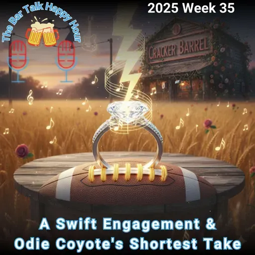 A Swift Engagement & Odie Coyote's Shortest Take - 2025 Week 35