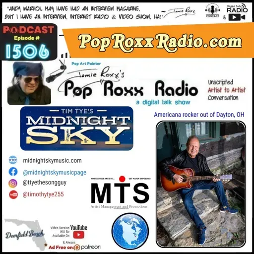 Tim Tye of Midnight Sky( Americana Rocker out of Dayton, OH )