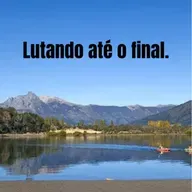 Lutando até o final.