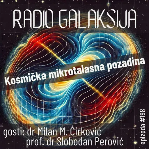 Radio Galaksija #198: Kosmička mikrotalasna pozadina (dr Milan M. Ćirković, prof. dr Slobodan Perović) [08-04-2025]