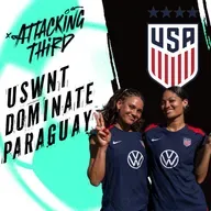 Rodman STARS as USWNT score SIX vs. Paraguay | Attacking Third (Soccer 1/24)