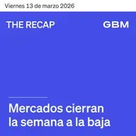 THE RECAP 13-03-26 | Mercados cierran la semana a la baja.