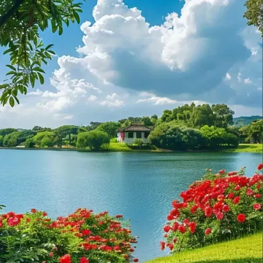 丁立梅:这世上,有我看不尽的红花绿草