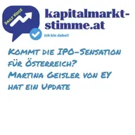 kapitalmarkt-stimme.at daily voice 274/365: Kommt die IPO-Sensation für Österreich? Martina Geisler von EY hat ein Update