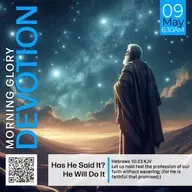 MGD: Has He Said It? He Will Do It