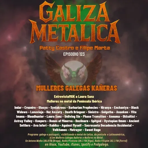 Galiza Metálica 123 MGK Mulleres no Metal Penísula Ibérica