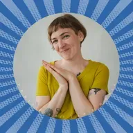 Georgia Webber promotes Drawing Health podcast