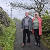 Við Tórði á túri við skansabørnum í Havn