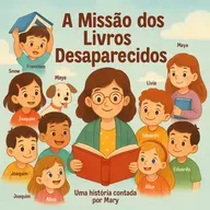 O mistério dos livros desaparecidos - Mary Ellen Almeida