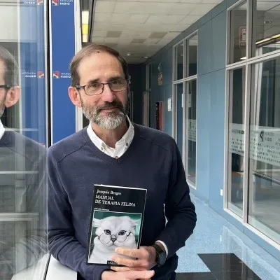 Joaquín Berges y la felicidad en la lectura