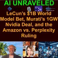 [FULL DAILY NEWS RUNDOWN] LeCun’s $1B World Model Bet, Murati’s 1GW Nvidia Deal, and the Amazon vs. Perplexity Ruling (March 11th 2026)
