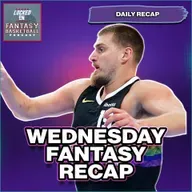 INSANE Nikola Jokic Game Again | Wednesday Fantasy Basketball Recap