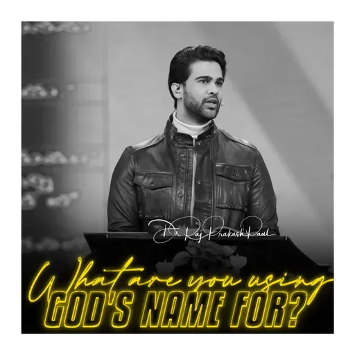 What are you using God's name for?