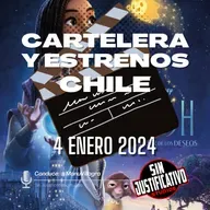 Cartelera y Estrenos Chile - 4 enero 2024: Wish, Aguas Siniestras, Dogman, Catástrofe en Corea y más