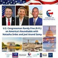 America's Roundtable with U.S. Congressman Randy Fine | US Economy and Affordability | Combating anti-Semitism and Radical Islamic Terrorism | Targeting Drug Cartels