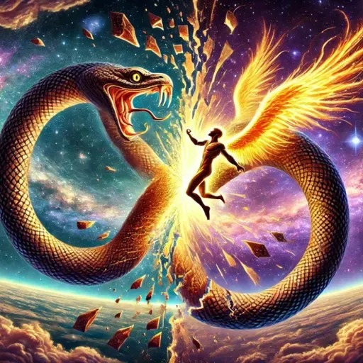 L'homme-Ange et la maîtrise du serpent - Archange Michaël Psaume 246