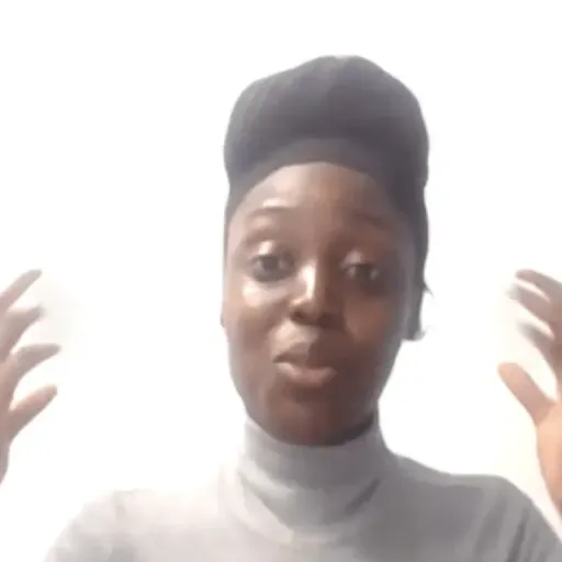 Coppin State quantum physics student Praise Alayode shares her real intelligence on artificial intelligence with Nestor