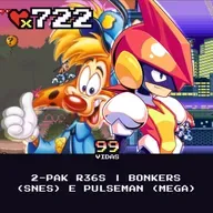 99Vidas 722 - 2-Pak: Bonkers e Pulseman
