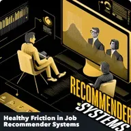 Healthy Friction in Job Recommender Systems