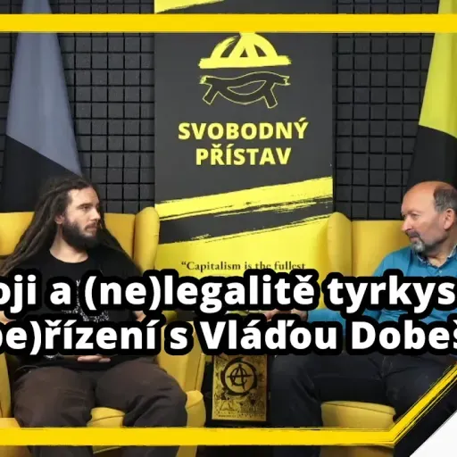 Studio Svobodného přístavu: O vývoji a (ne)legalitě tyrkysového (sebe)řízení s Vláďou Dobešem