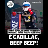 AQUECIMENTO: CADILLAC FAZ HISTÓRIA EM LE MANS! E ainda tem Fórmula 1, IndyCar, Truck e NASCAR